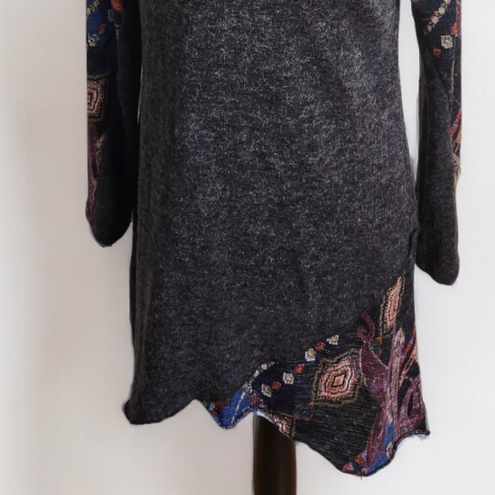 Yak & Yeti - Bohemian Contrast Pattern Sleeve Wra… - image 4